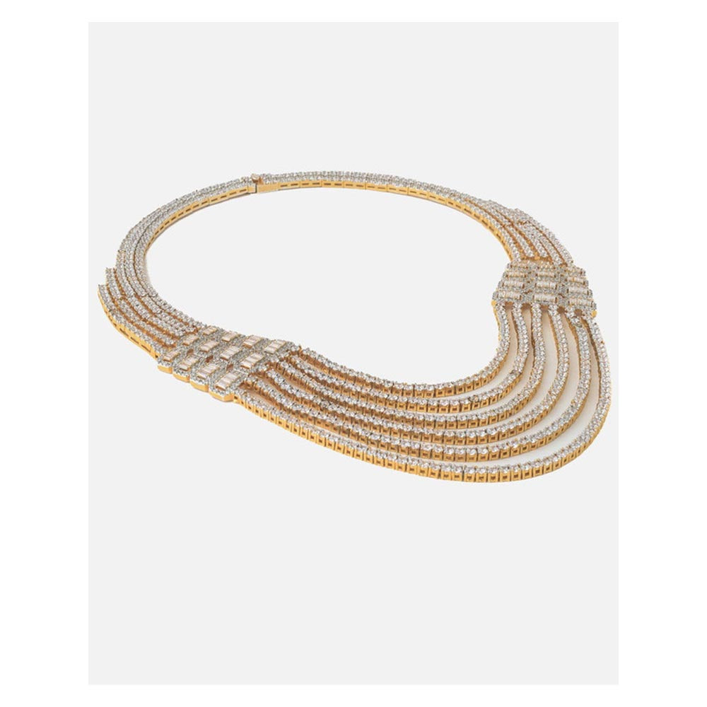 VIVINIA By Vidhi Mehra Gold Plated Womens Short Necklace