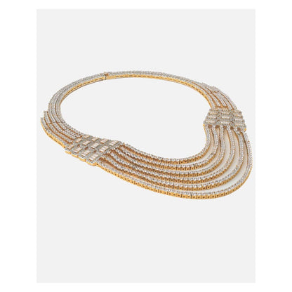 VIVINIA By Vidhi Mehra Gold Plated Womens Short Necklace