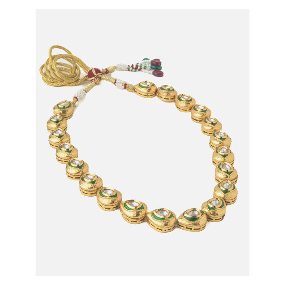 VIVINIA By Vidhi Mehra Gold Plated Womens Short Necklace