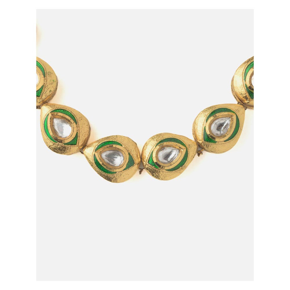 VIVINIA By Vidhi Mehra Gold Plated Womens Short Necklace