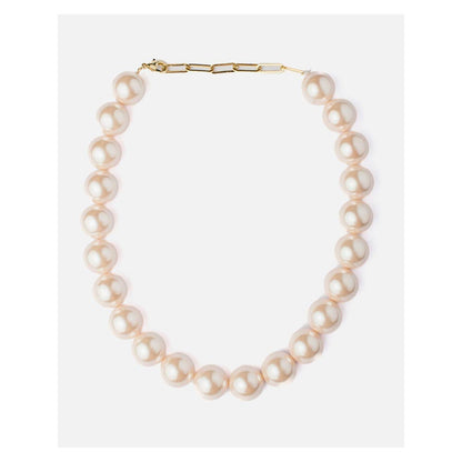 VIVINIA By Vidhi Mehra Florence White Womens Pearl Short Necklace