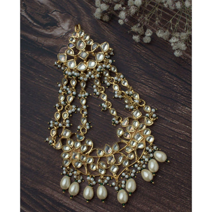 VIVINIA By Vidhi Mehra Gold Plated Womens Beaded Pasa