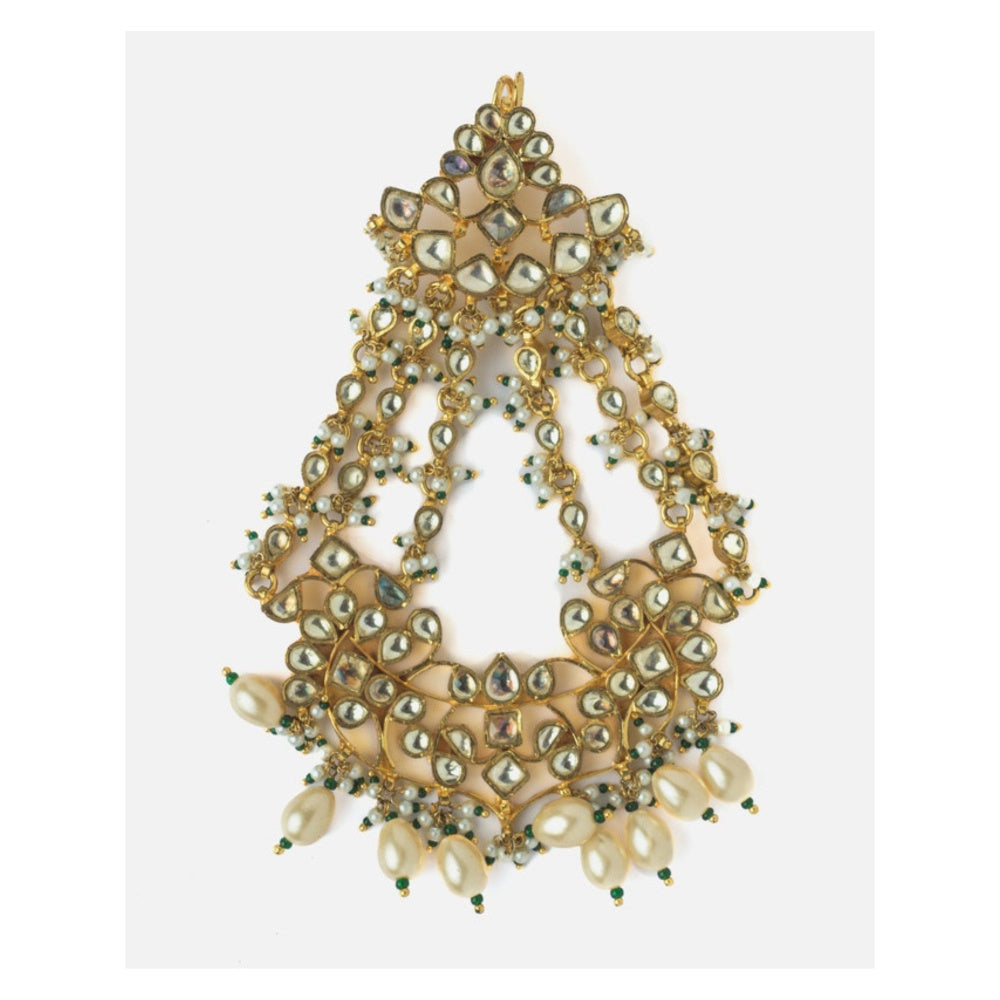 VIVINIA By Vidhi Mehra Gold Plated Womens Beaded Pasa