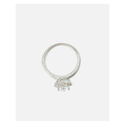 VIVINIA By Vidhi Mehra Zia 2.0 Silver Plated Womens Zircon Ring
