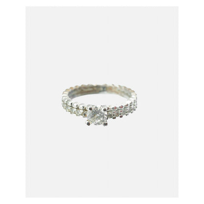 VIVINIA By Vidhi Mehra Zia 2.0 Silver Plated Womens Zircon Ring