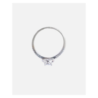 VIVINIA By Vidhi Mehra Silver Plated Womens Zircon Ring