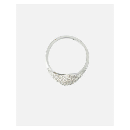 VIVINIA By Vidhi Mehra Zia 2.0 Silver Plated Womens Zircon Ring