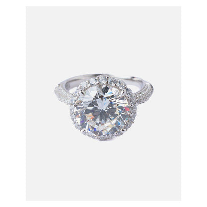 VIVINIA By Vidhi Mehra Silver Plated Womens Zircon Ring