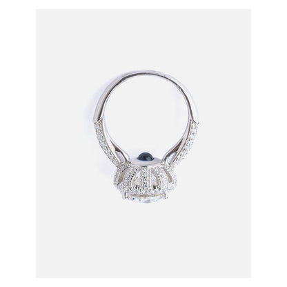 VIVINIA By Vidhi Mehra Silver Plated Womens Zircon Ring
