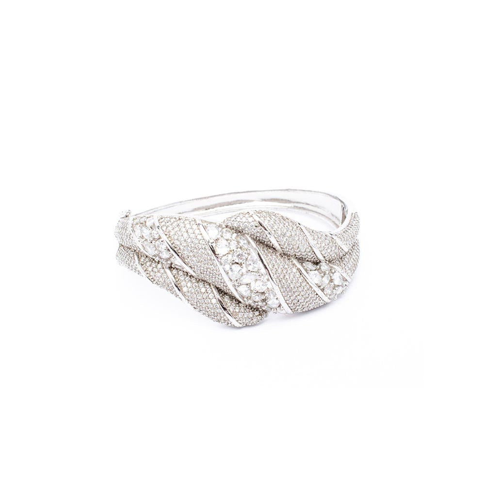 VIVINIA By Vidhi Mehra Silver Plated Womens Kada