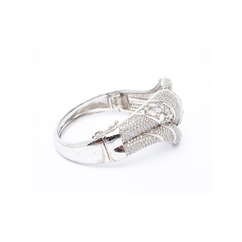 VIVINIA By Vidhi Mehra Silver Plated Womens Kada