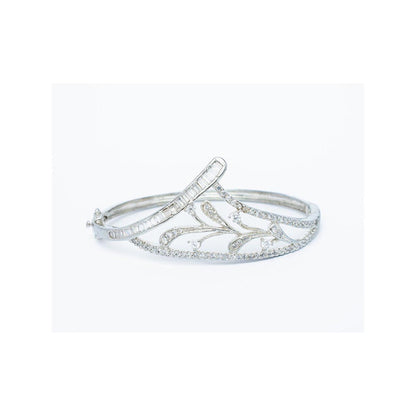 VIVINIA By Vidhi Mehra Silver Plated Womens Kada