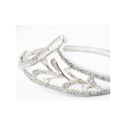 VIVINIA By Vidhi Mehra Silver Plated Womens Kada
