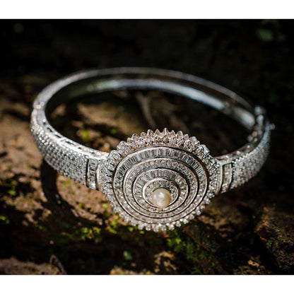 VIVINIA By Vidhi Mehra Silver Plated Womens Kada