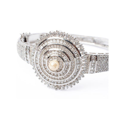 VIVINIA By Vidhi Mehra Silver Plated Womens Kada