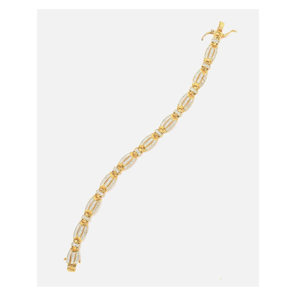 VIVINIA By Vidhi Mehra Gold Plated Womens Zircon Bracelet