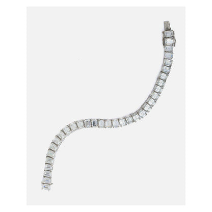 VIVINIA By Vidhi Mehra Silver Plated Womens Diamond Bracelet