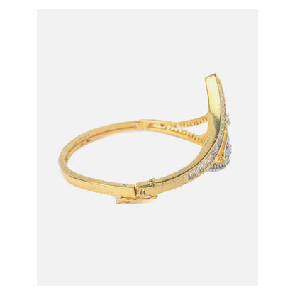 VIVINIA By Vidhi Mehra Gold Plated Womens Zircon Kada