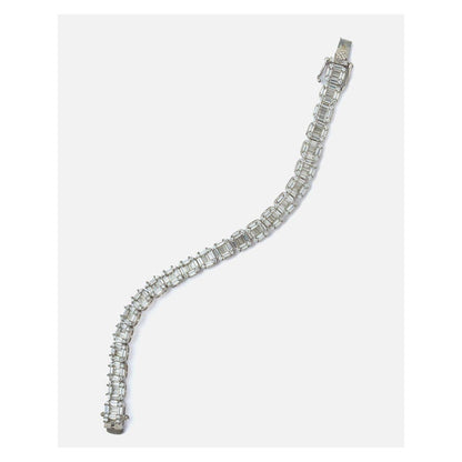 VIVINIA By Vidhi Mehra Silver Plated Womens Diamond Bracelet