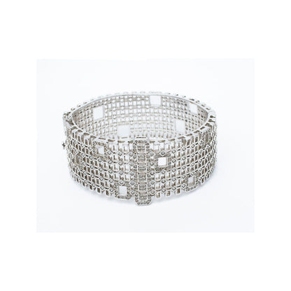 VIVINIA By Vidhi Mehra Silver Plated Womens Kada
