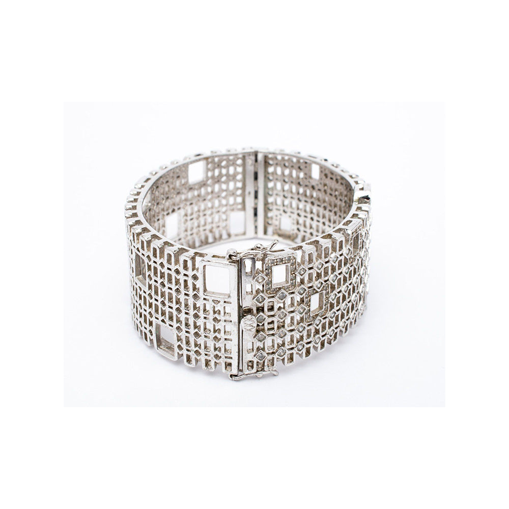 VIVINIA By Vidhi Mehra Silver Plated Womens Kada