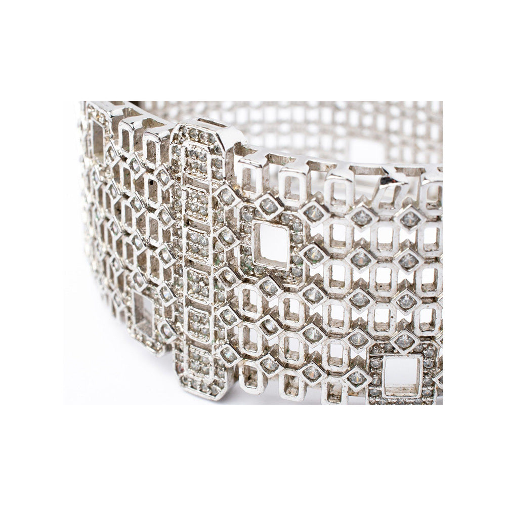 VIVINIA By Vidhi Mehra Silver Plated Womens Kada