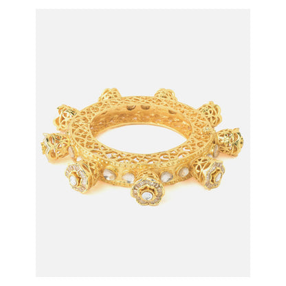 VIVINIA By Vidhi Mehra Gold Plated Polki Womens Kada