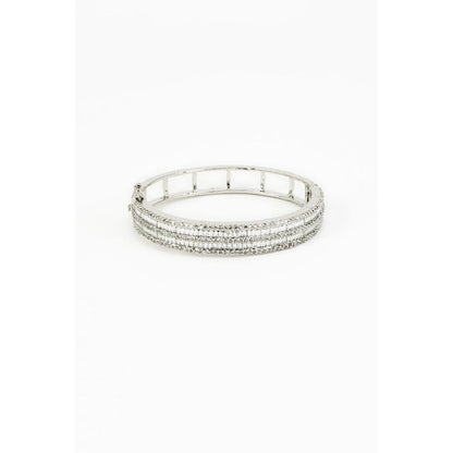 VIVINIA By Vidhi Mehra Zia Silver Plated Zircon Womens Kadas