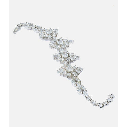 VIVINIA By Vidhi Mehra Silver Plated Zircon Womens Bracelet