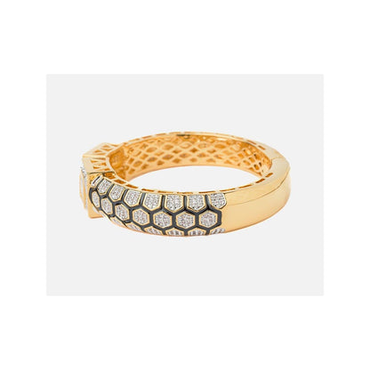 VIVINIA By Vidhi Mehra Florence Gold Plated White Womens Kada
