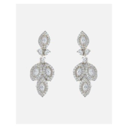 VIVINIA By Vidhi Mehra Silver Plated Womens Drop Earrings