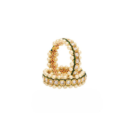 VIVINIA By Vidhi Mehra Gold Plated Synthetic Stone Womens Bangles