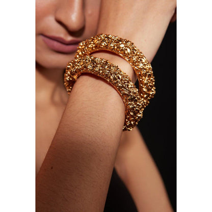 VIVINIA By Vidhi Mehra Isvaraah Gold Plated Womens Bangles