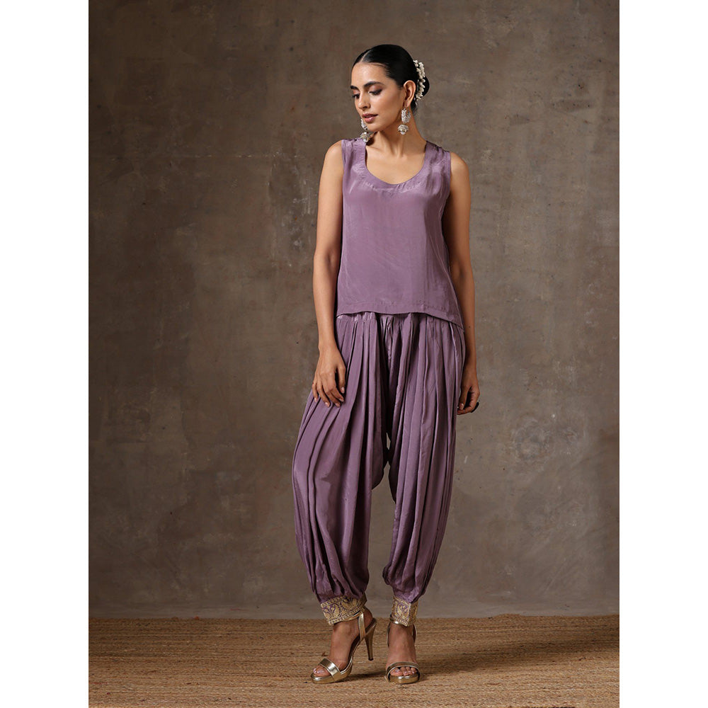 WAZIR C Afghani Dress with Top Cape And Pant (Set of 3)