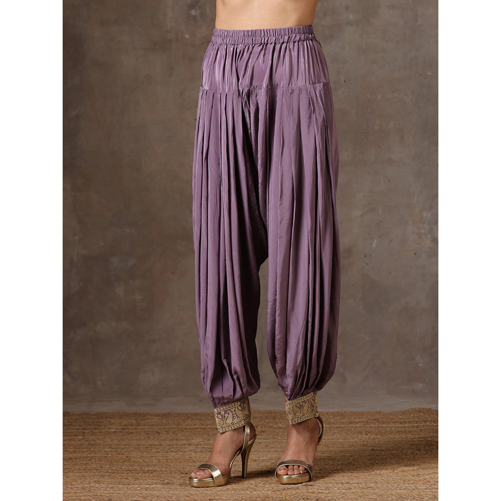 WAZIR C Afghani Dress with Top Cape And Pant (Set of 3)