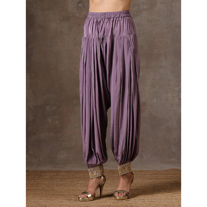 WAZIR C Afghani Dress with Top Cape And Pant (Set of 3)