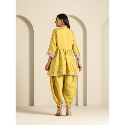 WAZIR C Gul Peplum Co Ord (Set of 2)