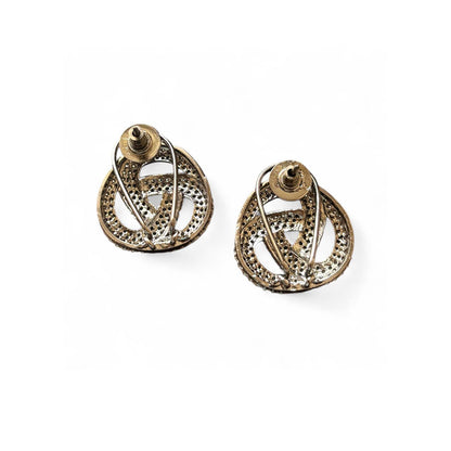 WRAPGAME INDIA Swirl Studs Senior - Silver