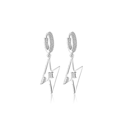 WRAPGAME INDIA Flash Earrings