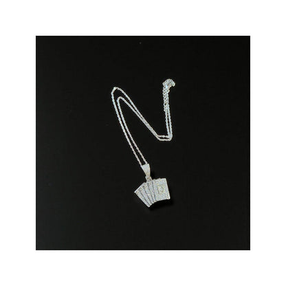 WRAPGAME INDIA Iced Cards Pendant Chain