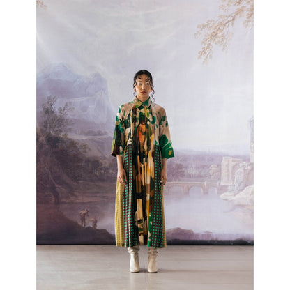 YAVI Multi-Color Irca Dress