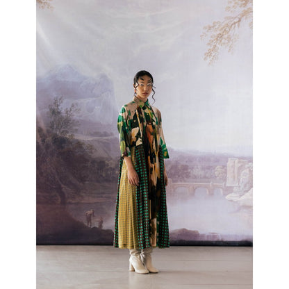 YAVI Multi-Color Irca Dress