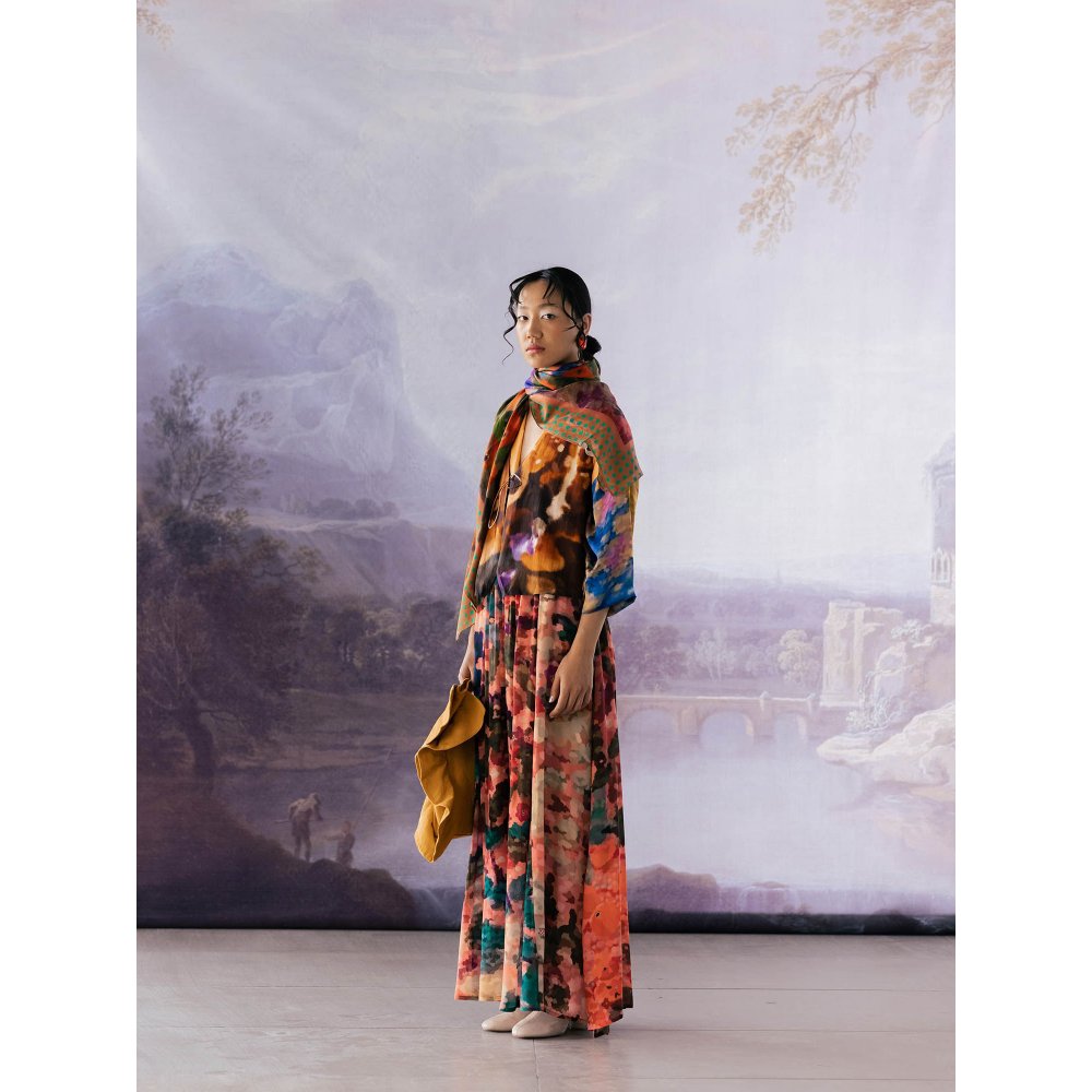 YAVI Multi-Color Mia Waist Coat