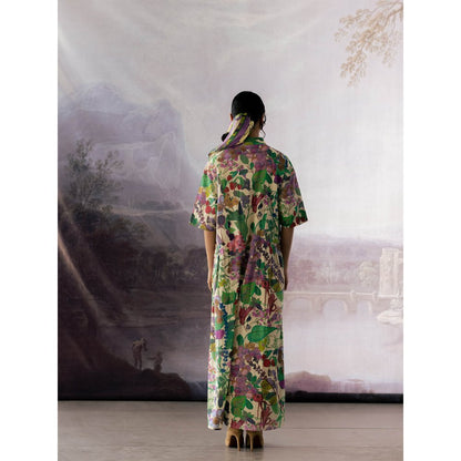 YAVI Multi-Color Laura Dress