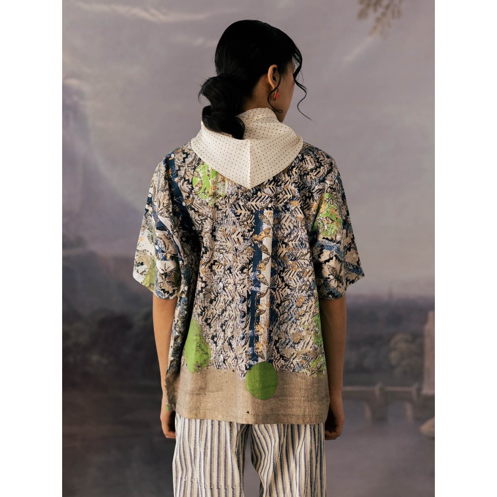 YAVI Multi-Color Emma Shirt Top