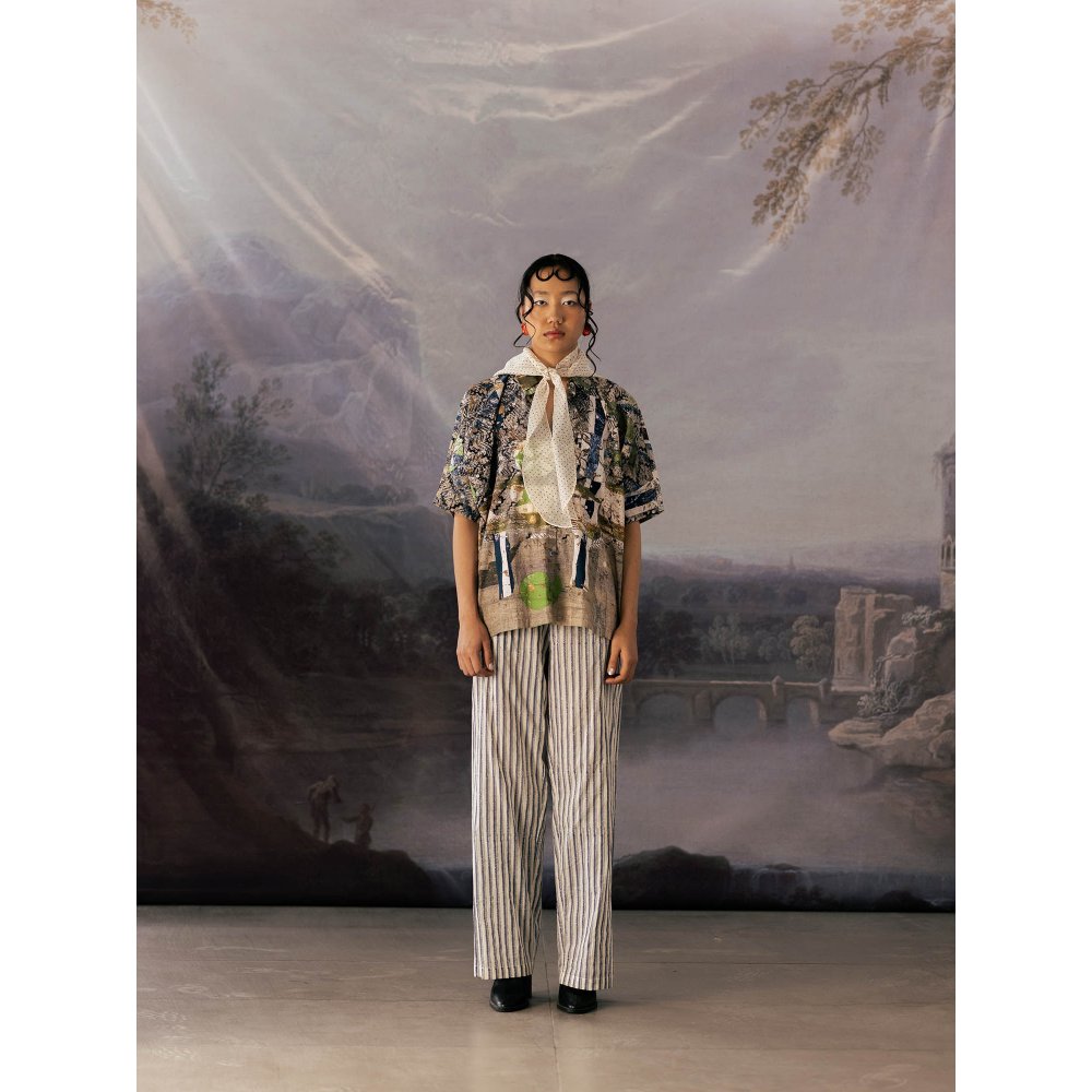 YAVI White Jenny Pant