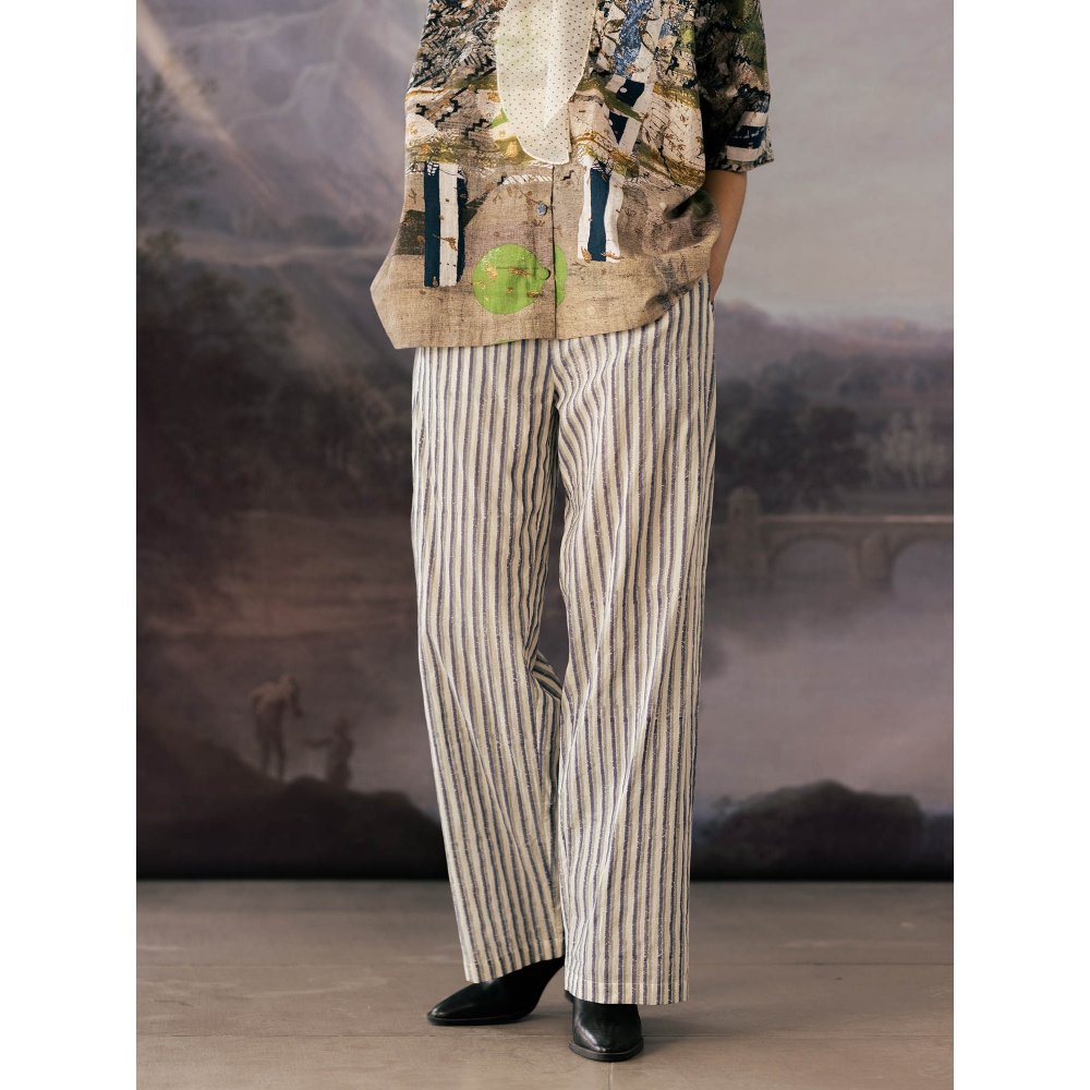 YAVI White Jenny Pant