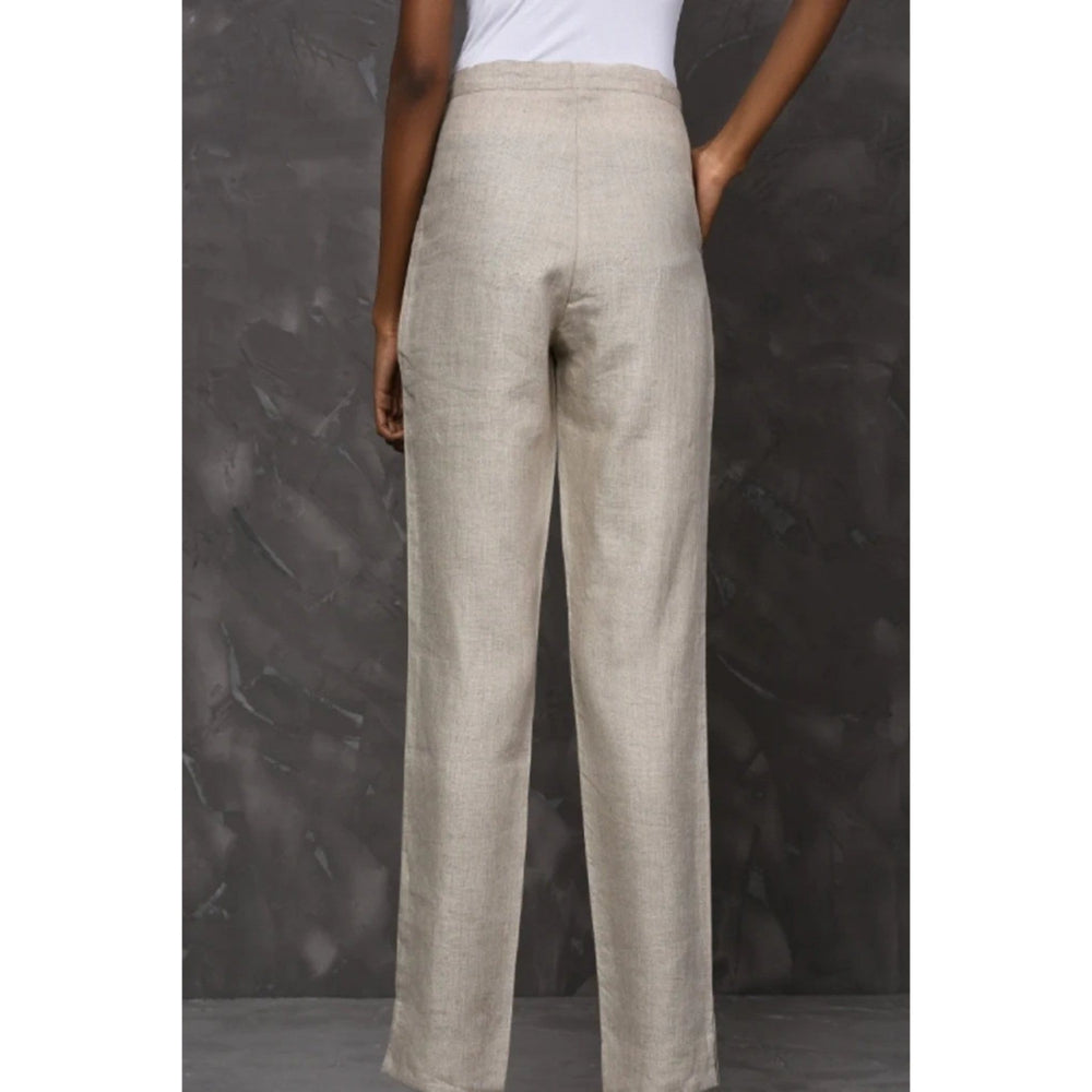 YELL Lucid Drawstring Pants-Beige