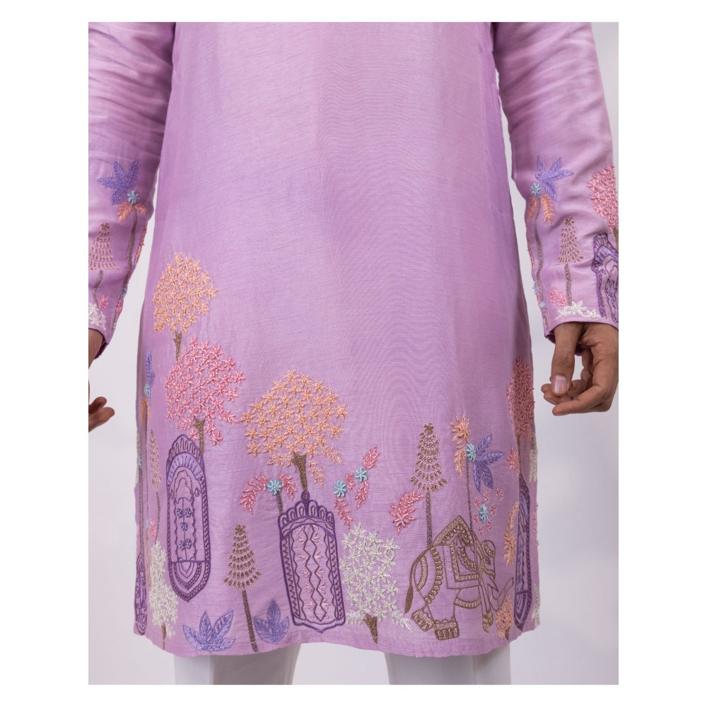 YOSEBA Lavya Embroidered Kurta with Pant