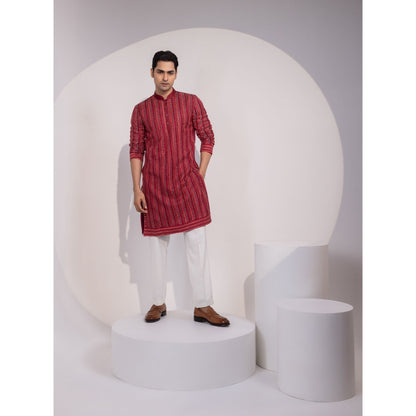YOSEBA Aagya Embroidered Kurta with Pant